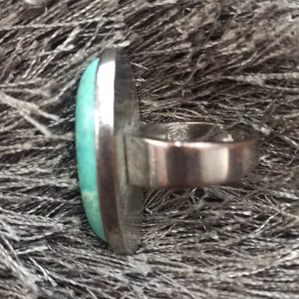 Turquoise Statement Ring - image 2